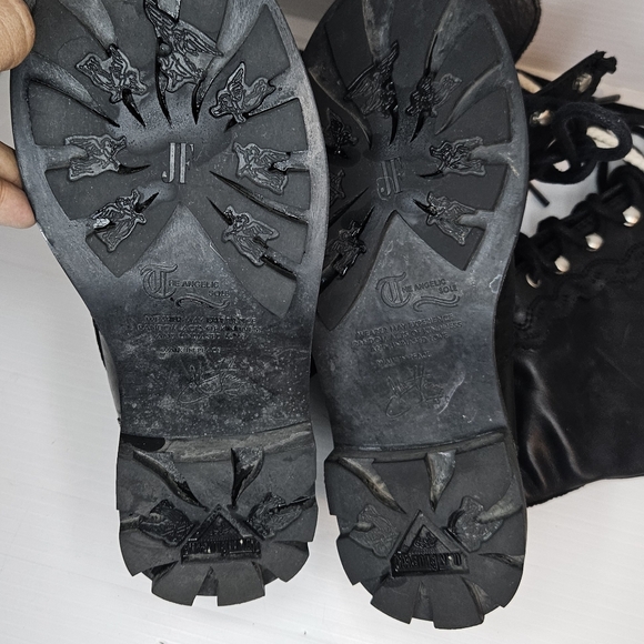 John Fluevog Bertman Tall Derby Boots Discontinued | 7th Heaven Collection 7.5 - Picture 15 of 16